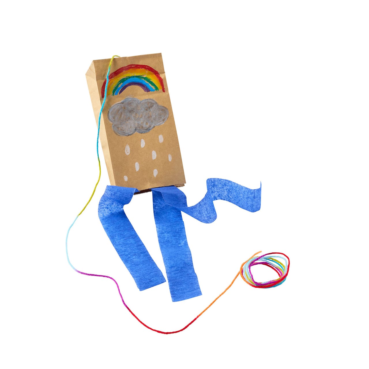 Spring Paper Bag Kite